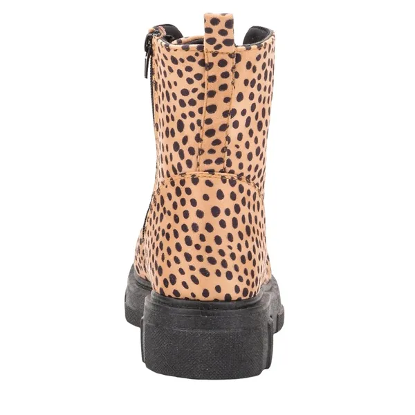 Olivia Miller  Normie leopard print combat boots - Image 4