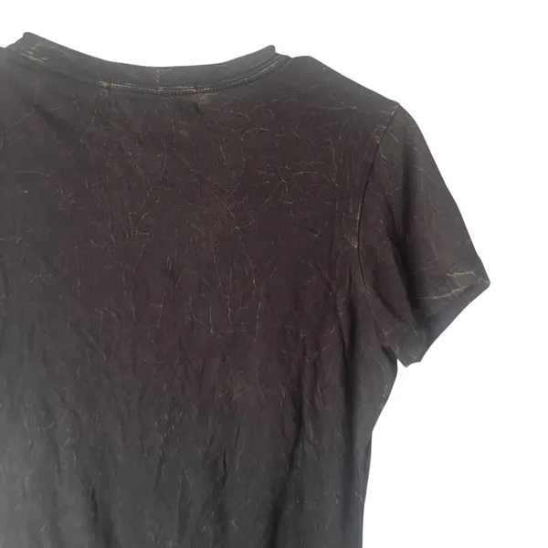 Cowgirl Legend‎ Size Medium Rodeo Hustler Grunge Cross Bling Black T Shirt - Image 6