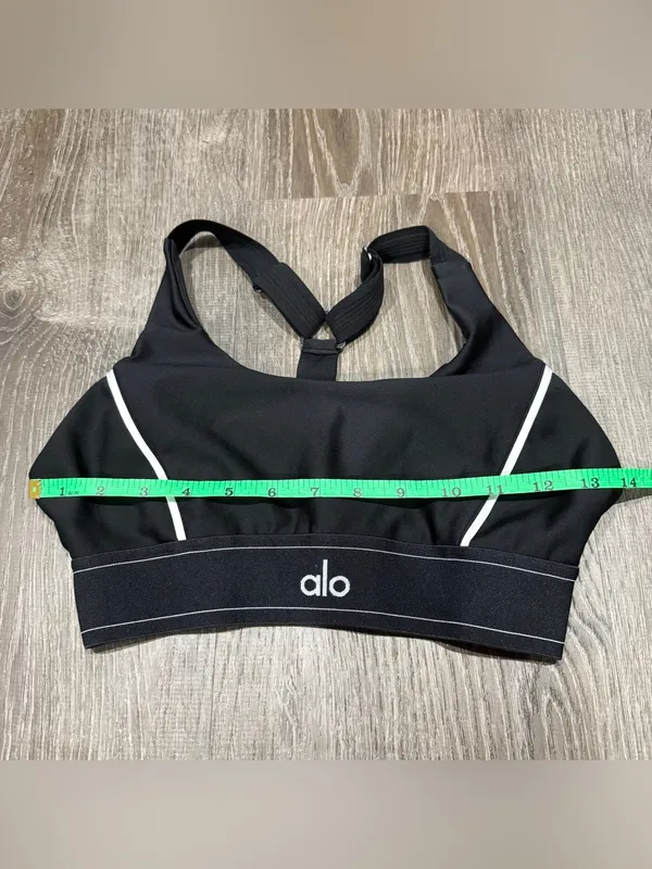 Alo Yoga Black Airlift Suit Up Bra - Image 7