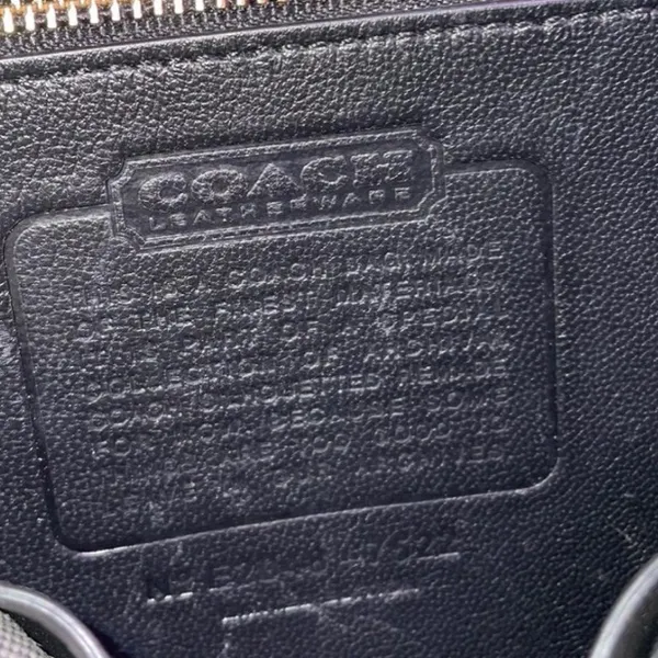 Coach Leather Bag Crossbody Black - Image 7