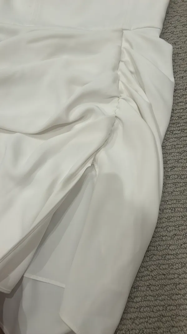 Amanda Uprichard White Dress - Image 5