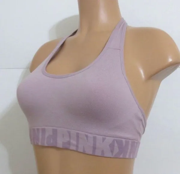 Victoria’s Secret Pink Halter Sports Bra - Image 2