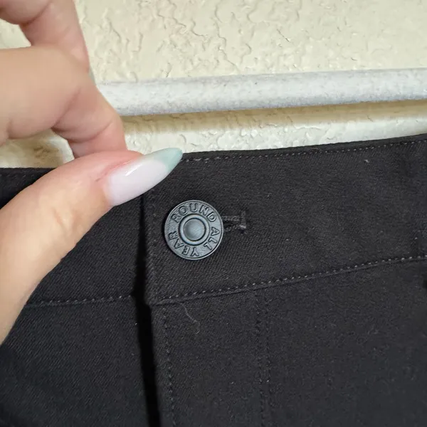 AYR The Stratus Stretch Wide Leg Jeans Size 33 in‎ Black - Image 9