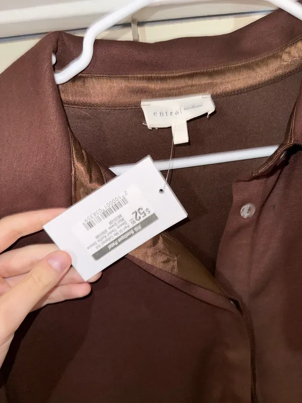NWT Entro Brown Dress - Image 3