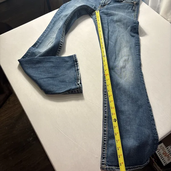 Silver Jeans Co Suki Slim Bootcut Jeans Women's W29 L32‎ Embellished Pockets - Image 6