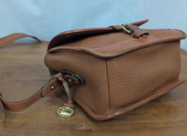 Vintage Dooney & Bourke AWL Crossbody Brown Purse - Image 3