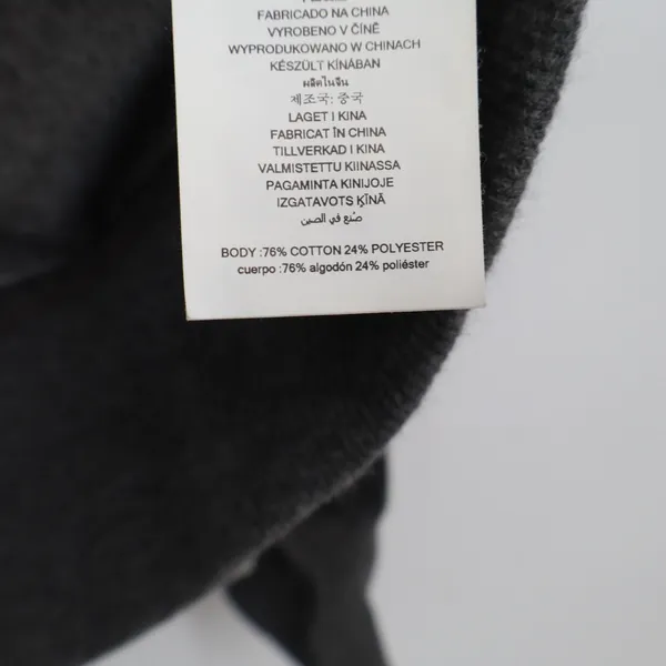 Michael Kors Track Jacket Womens XS Velour Full Zip Charcoal Grey Excellent - Image 4