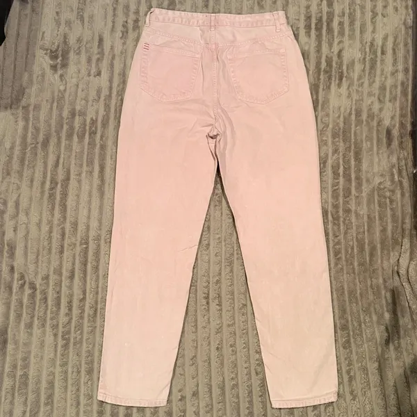 BDG Urban Outfitters Mom Jeans Pink High Waisted Tapered Leg W30‎ - Image 8