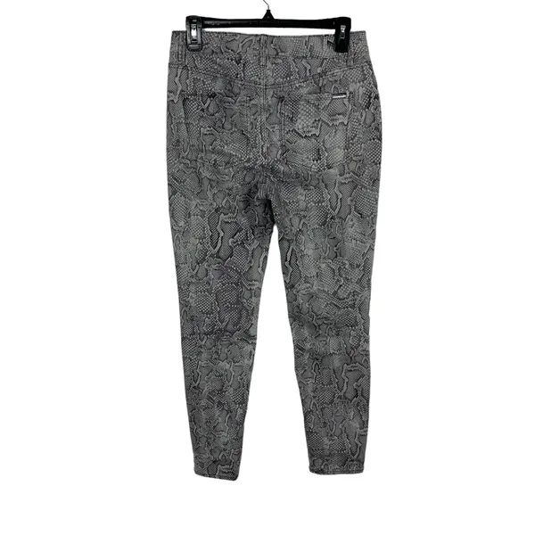 White House Black Market The Skinny‎ Ankle Snake Print High Rise Stretch Pants 4 - Image 3
