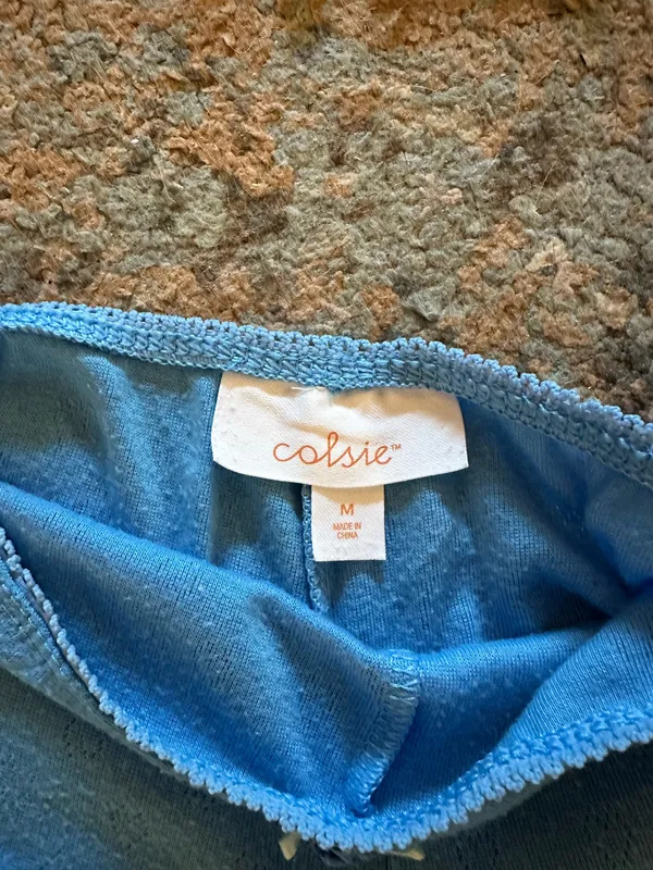 Colsie Pajama Set Blue Size M - Image 2