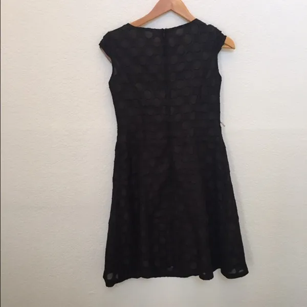 Ann Klein Polka Dot jacquard dress - Image 4
