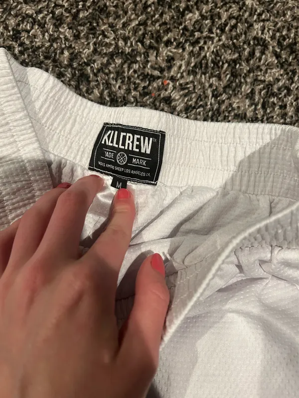 Kill Crew Shorts White Size M - Image 2
