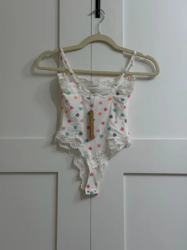 NWT Skims Fits Everybody Lace Cami Bodysuit XXS - Image 5