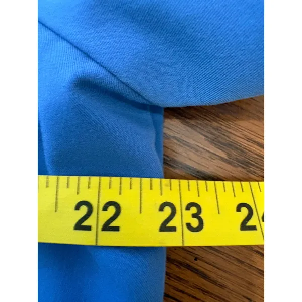 FIGS Scrub Top Womens XXL Blue V-Neck Three Pocket Technical Collection - Image 7