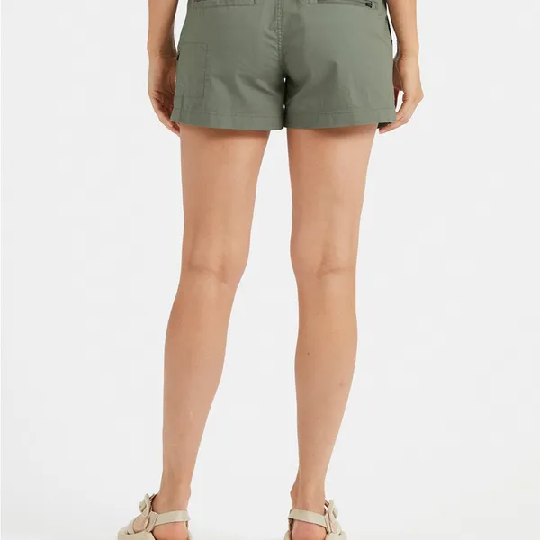 Vuori Women's Green Shorts - Image 9