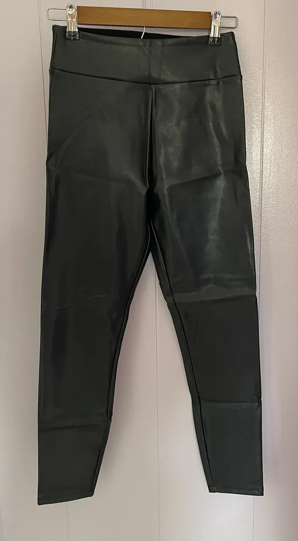 Abercrombie Vegan Leather Leggings - Image 2