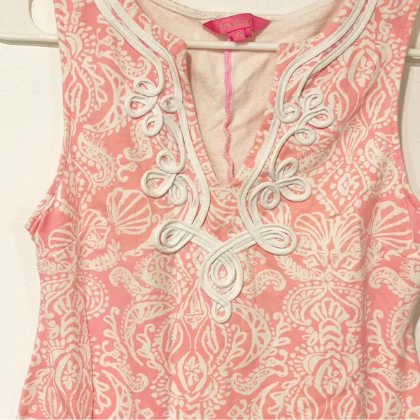 Lilly Pulitzer Women's Size XS Pink Harper Shift Havana Pink‎ Clawdia Dress - Image 3