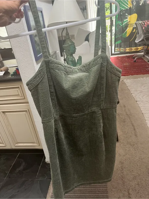 O’Neill Corduroy Jumper GREEN Sz L - Image 5