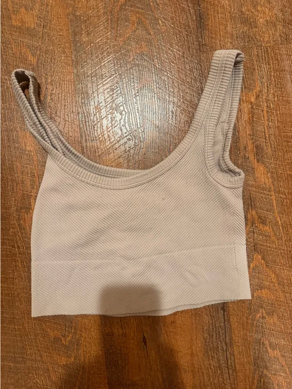 Brown Tank Top Size M - Image 2