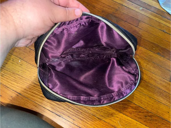 AS IS Tarte Unisex Black Travel Toiletry Bag - 6”x9” - Image 4