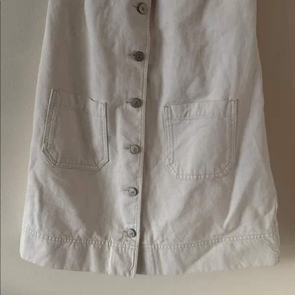 Reformation Brittany Denim Halter Mini Dress, Size Medium, $198 - Image 6