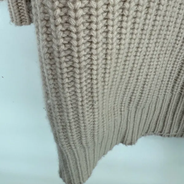 Rails Nicole Lace Wool Cashmere‎ Sweater Dress Revolve Cream Tan size small - Image 6