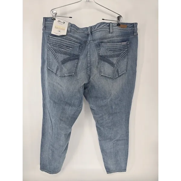 Seven7 Jeans Womens 26 Skinny Blue Skies Limited Edition Blue NEW‎ - Image 4