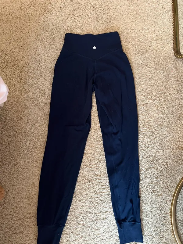 Lululemon Navy Align Joggers - Image 2