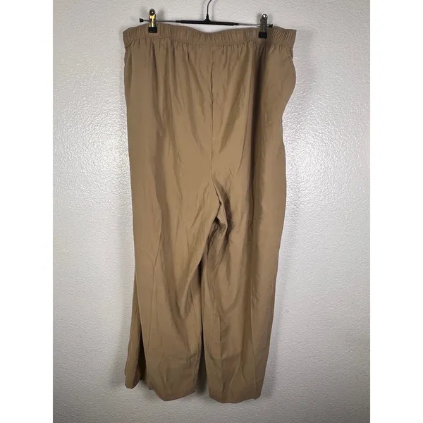 Isabel by Ingrid & Isabel Tan High‎ Waist Wide Leg Maternity Pants XXL NWT - Image 2