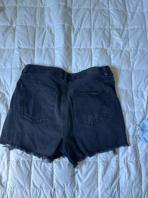 Black American Eagle Shorts - Image 3