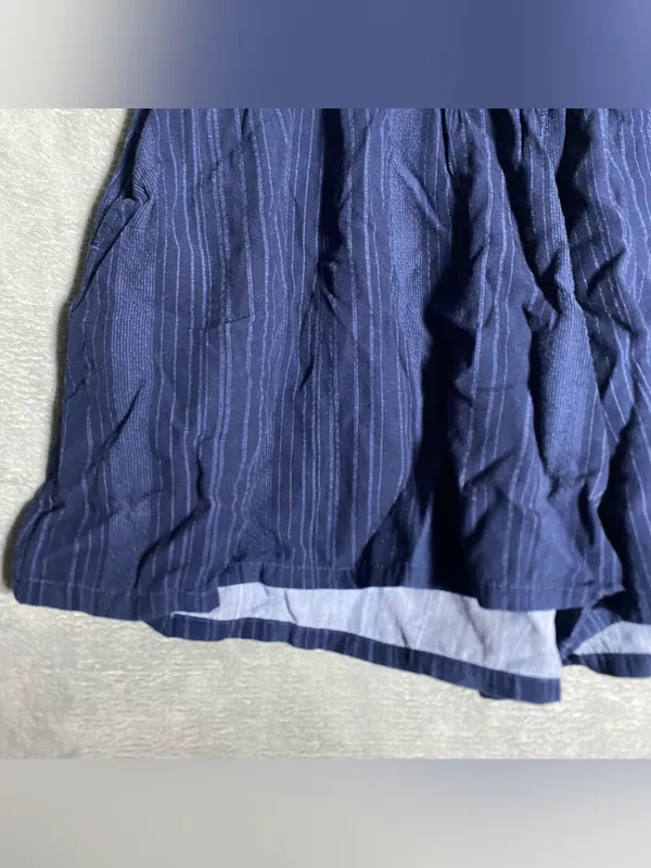 Carve Designs Navy Blue Smocked Waist Shorts Flowy Cosstal‎ Summer Breathable M - Image 3