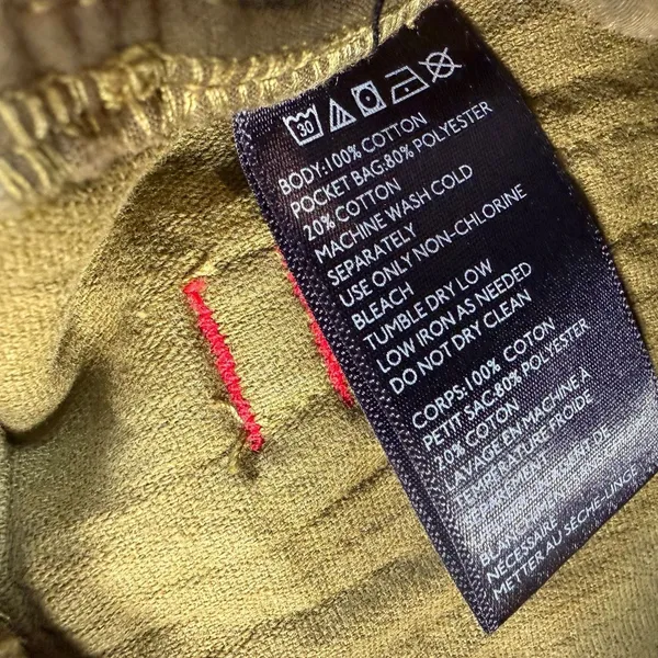 BDG Women's X-Small Olive Green Corduroy Mini Skirt Frayed Pockets - Image 6