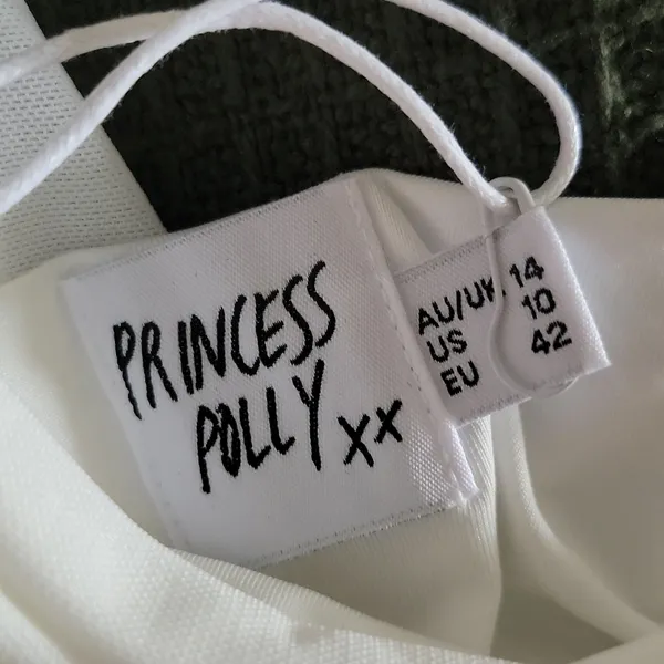 Princess polly HOLLOWAY WISHES MINI DRESS WHITE - Image 5