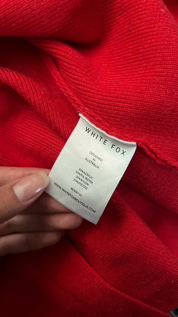 White Fox Boutique Long Sleeve Top - Image 3
