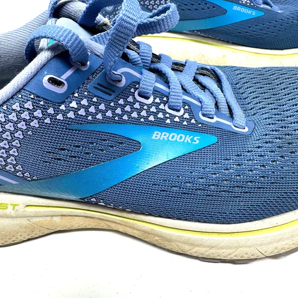 Brooks Ghost 14 womens size 7.5‎ B 1203561B456 12829 Blue ocean running sneakers - Image 6