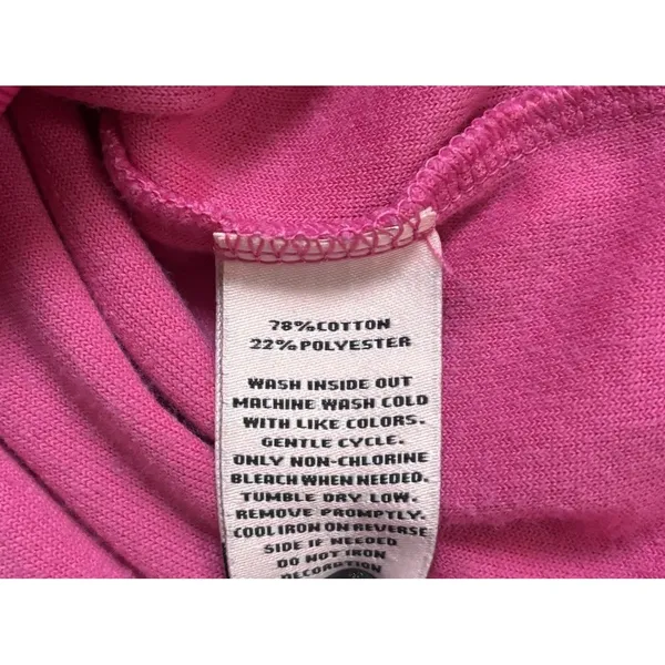 Juicy Couture Velour Vintage Y2K Pink Hoodie Jewel‎ Crest Emblem Dog Couturist M - Image 7