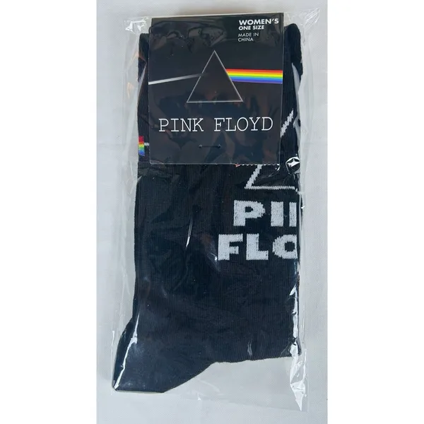 Rock Guitar Crew Socks Women's One Size Pink Floyd Fender Iron Maiden Lot/4 New - Image 12