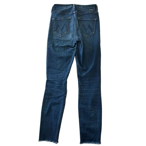 MOTHER The Looker Ankle Fray Home Movies Jeans women's size 24 - Image 2
