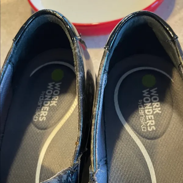 Dansko Glossy Black Clogs - Image 2