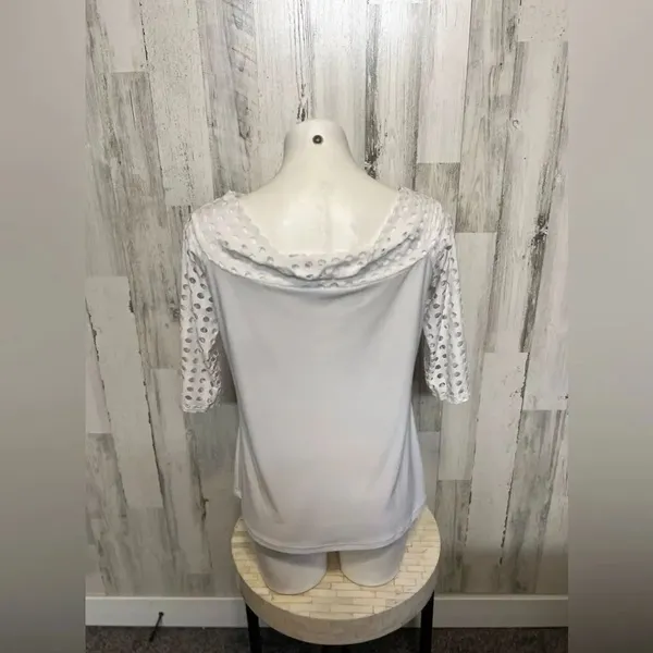 White blouse White Size L - Image 2