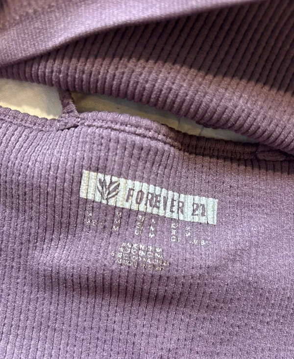 Forever 21 Purple Workout Tank - Image 3
