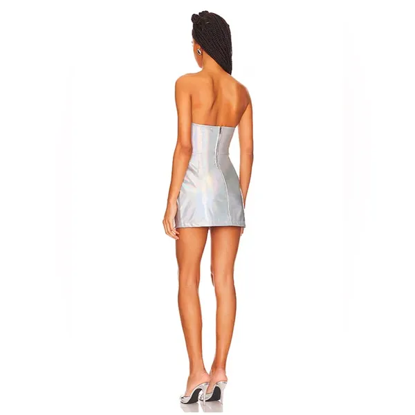 AFRM & Revolve Braylon Mini Dress in Iridescent, size XS - Image 3