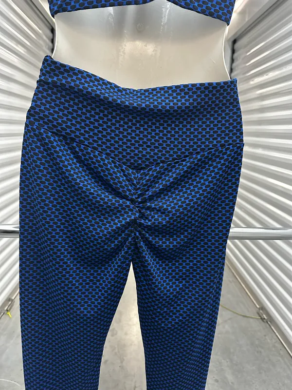 Buttlift pants with top set Blue - Image 6