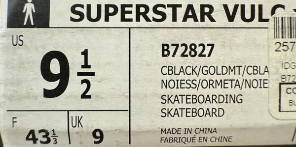 Adidas Superstar Vulc DGK Black - Image 3