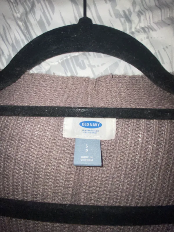 Old Navy Oversized Gray Cardigan - Image 5