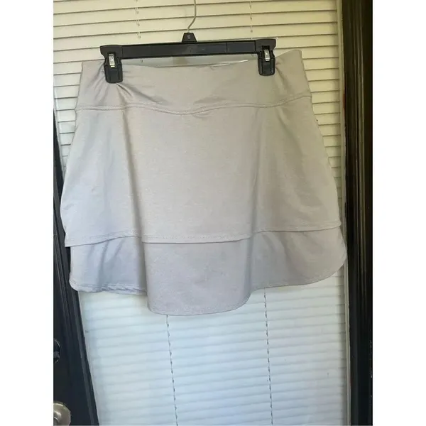 Footjoy Performance Layered Athletic Skort Gray Size L - Image 6