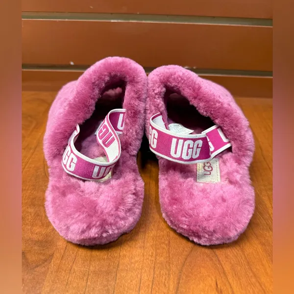 UGG Fuzzy Mauve Women's Slippers - Image 3
