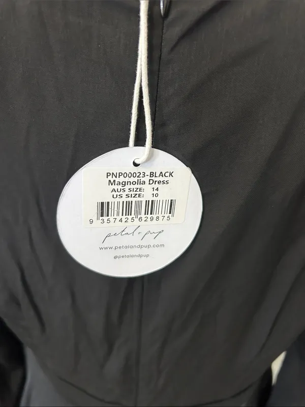 Petal & Pup Magnolia Dress High Low Black - Image 9