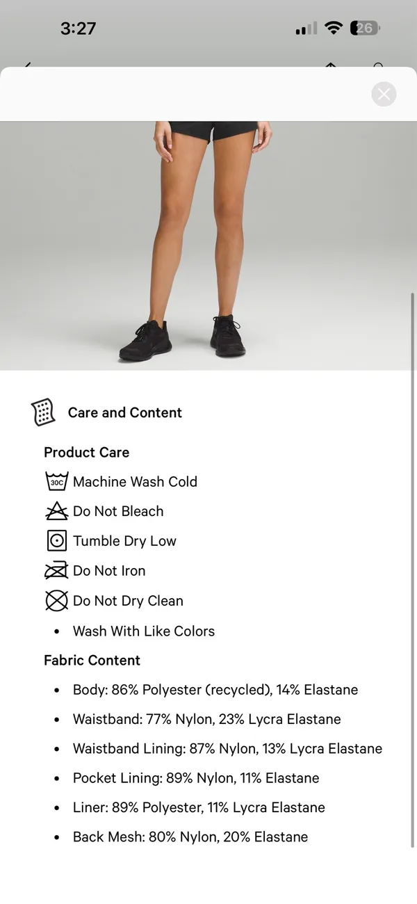Lululemon Speed Up 2.5" Low-Rise Shorts - Image 10
