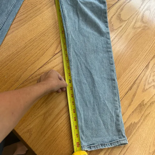 Abercrombie & Fitch The 90's Slim Straight Ultra High Rise Jeans Size‎ 31 12L - Image 7